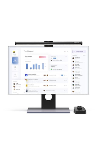 Blitzwolf Bw-cml5 Monitör Işık Çubuğu Dokunmatik / Kablosuz Kumanda Kontrol Monitor Light Bar Göz Koruma