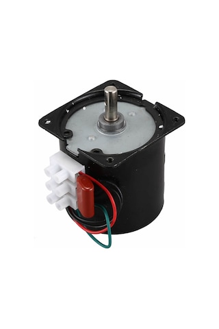 60ktyz 5rpm Ac Motor Kuluçka Viyol Çevirme 220v Metal Dişli Barbekü Reklam Panosu Sosis Gril Tavuk