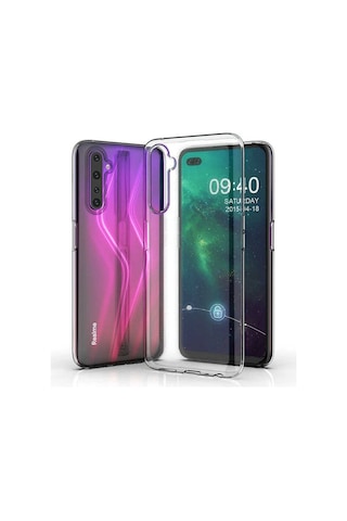 Realme 6 Pro Kılıf Zore Şeffaf Ince Ve Esnek Süper Silikon Kılıf Renksiz