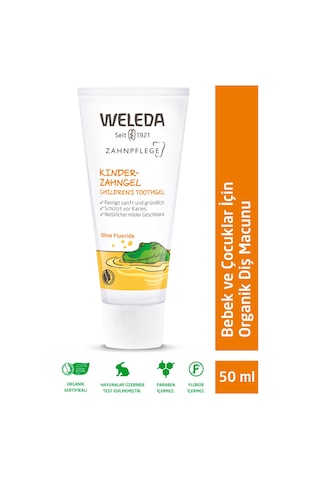 Weleda Bebek ve Çocuklar için Organik Diş Macunu 50 ML