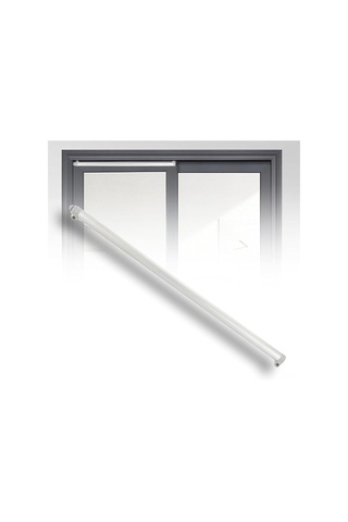 Vkemall Alüminyum Slayt Kapı Kapatıcı - Sessiz Pnömatik Tamponlama - Hız Ayarlı - 750-1300mm Kapı Genişliği Uyumlu Yalnız Aksesuar