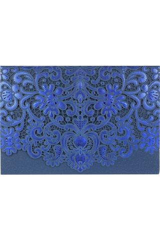 Shineyee "inci Kağıdından Lüks Davetiyeler - Düğün, Doğum Günü Ve Özel Günler İçin" Standart