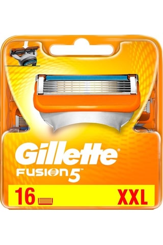 Gillette Fusion5 Yedek Başlık 16'lı