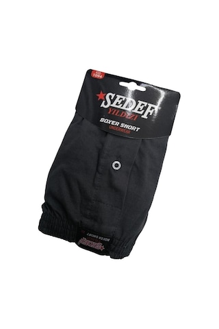 Sedef Yıldızı Erkek Penye Boxer Düz Renk Boxer Renk Çeşitli