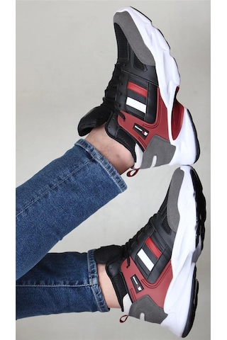 M.P. 231-1014 Mr Erkek Siyah- Bordo Anorak Basketbol Ayakkabı Siyah