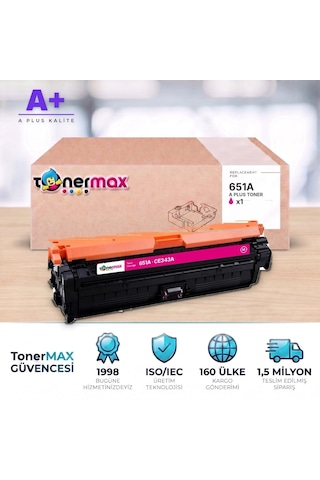 Hp 651a Ce343a Kırmızı Uyumlu Toner A Plus / Laserjet Enterprise 700 Color Mfp M775