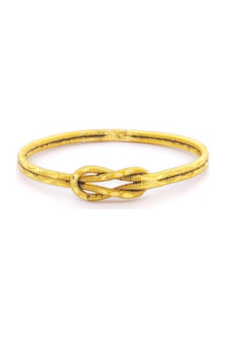 Altın Kaplama İmitasyon Aşk Düğümü Ajda Bilezik Blz-3119 Altın