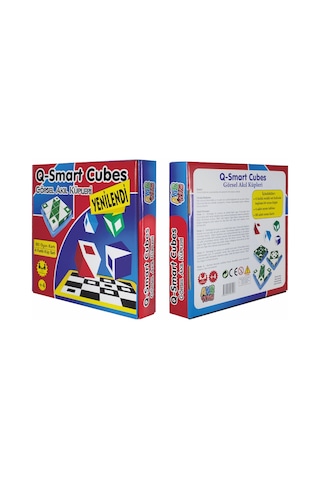 Q-Smart Cubes Qbitz Görsel Akıl Küpleri Yenilendi Q-Bitz