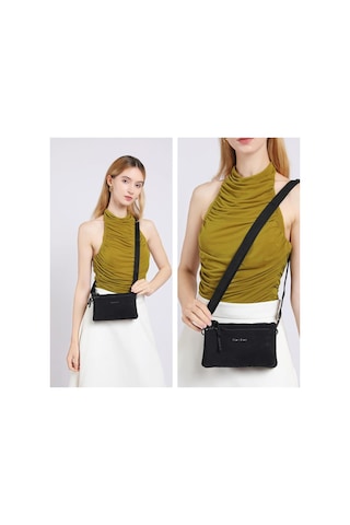 Smart Bags Ripstop Kumaş Mini Boy Postacı Çantası 21k Barcelona 3359 Siyah