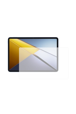 Microcase Xiaomi Poco Pad X1 11.2 İnch Tablet Uyumlu Tablet Tempered Glass Cam Koruma - Al8101