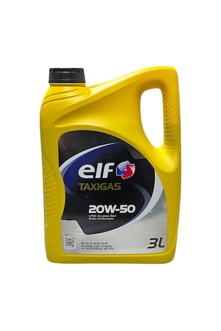 Elf 20W-50 Taxıgas Motor Yağı 3 L