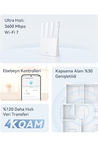 Huawei BE3 Wi-fi 7 Router BE3600 Mbps Router