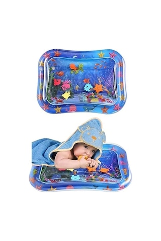 Bebek Su Oyun Matı Ve Tummy Time Aktivite Matı