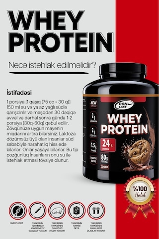 Whey Protein Çikolata 2000g Argınıne 120g Kakao