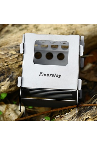 Skycity Ti Malzeme Ultra Hafif Çalışır Kamp Ocağı - Folding, Taşınabilir, Outdoor Aktivitelere İdeal 126g Çok Renkli