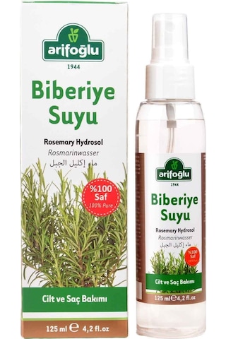 Biberiye Suyu 125ml X 2 Adet - Rosemary Hydrosol - Biberiye Hidrosölü