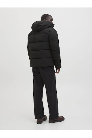 Jack & Jones Puffer Siyah Erkek Mont 12283517 Siyah