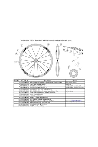 Fsa Metron 40 / Team 35 Arka Göbek Rulman (752-0296)
