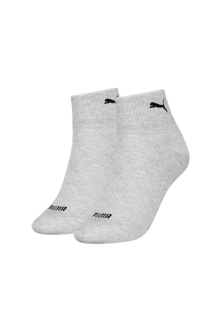 Puma Quarter Kadın 2li Çorap 938381 03 Gri