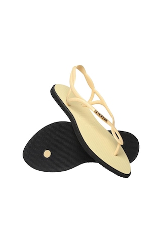 Havaianas Luna Point Buttercream Parmak Arası Kadın Terlik-6575 Tereyağsarı