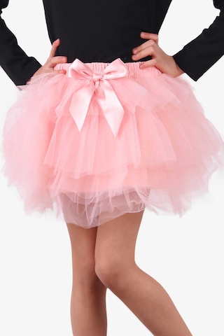 Breeze Kız Çocuk Tütü Etek 8-12 Yaş, Somon Pembe