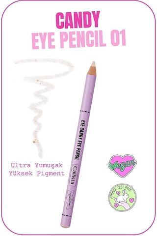 Callista Eye Candy Göz Kalemi 01 Angelic Pearl - Beyaz
