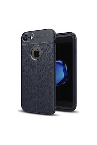 Apple Uyumlu iPhone 6 Kılıf Zore Niss Deri Desenli Silikon Kılıf