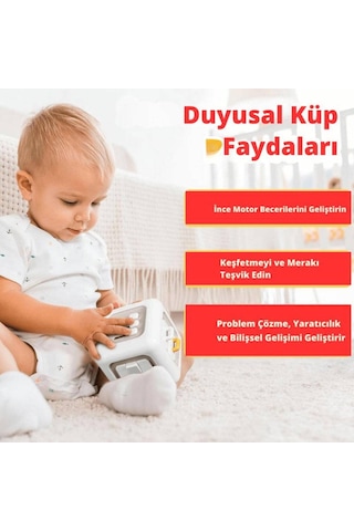 Montessori 6mp 039sı 1 Arada Eğitici Aktivite Küpü