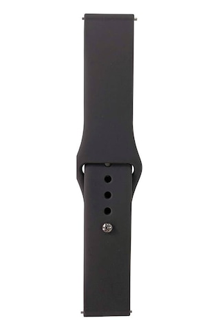 Ekılıf - Samsung Watch Active 2 40mm Uyumlu - Kordon Band Serisi 20mm Klasik Kordon Silikon Strap Kayış - Green Brick