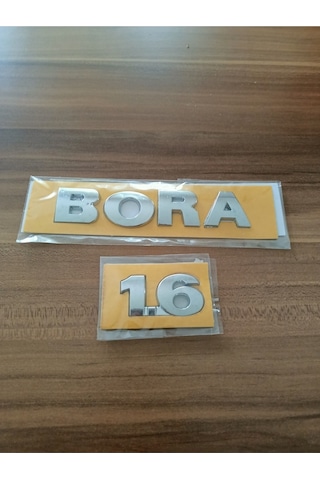 Bora Yazı Takım Volkswagen "bora 1.6" 2'li Bagaj Yazısı