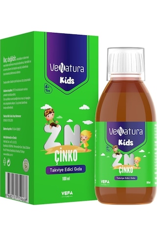 Venatura Kids Çinko Takviye Edici Gıda