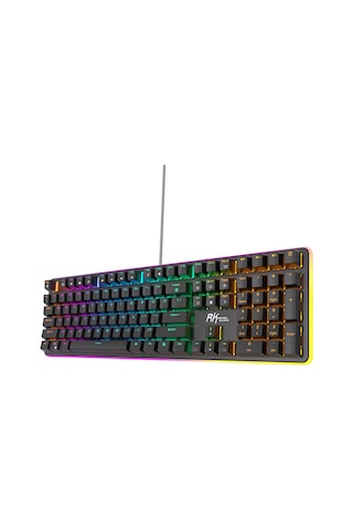 Royal Kludge Rk918 Red Switch Siyah Pbt Rgb Kablolu Us Gaming Mekanik Klavye