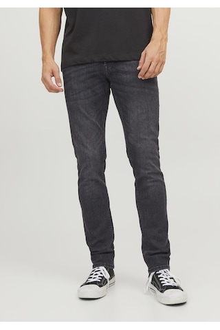 Jack & Jones Erkek Glenn 270 Slim Fit Jean 12243595 Black Denim Siyah