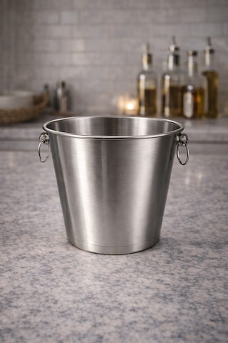 Premium Metal Buz Kovası Renkli