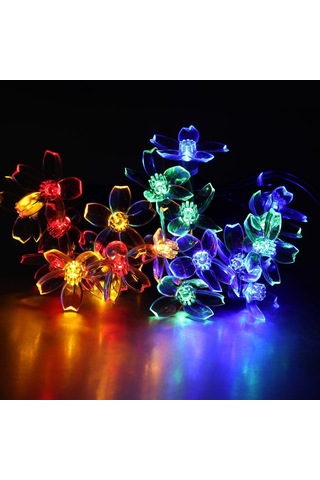 Dinleme Dizisi Güneş Enerjili Işık Dizisi Çok Renkli 20 20 Çok Renkli 20-20