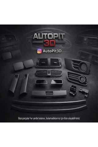 Bmw F30 / F31 / F34 / F35 / F80 Uyumlu Ön Tampon Far Yıkama Kapağı Sol Taraf