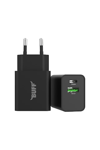 Buff Bl60-1uc 20w Hızlı Şarj Cihazı Siyah