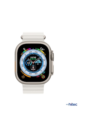 Schitec Watch 8 Pro Max Amoled Ekran Akıllı Saat (İthalatçı Garantili)
