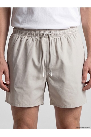 Lcw Swımwear Gri Kısa Boy Erkek Deniz Şortu