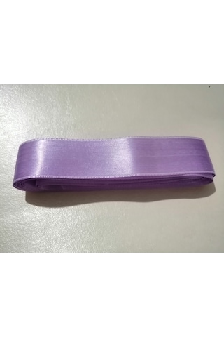 Abarta Saten Kurdele %100polyester 30mm 3cm -lila-5 Metre 3 CM