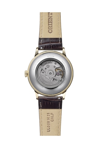 Orient Ra-ac0028s30b Kurmalı Otomatik Deri Kahverengi 41 Mm Erkek Kol Saati Altın