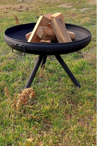 Blueflame Bahçe Şöminesi Ateş Çukuru Bahçe Sobası Çap 60