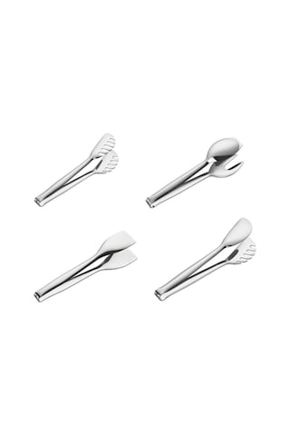 Nehir 4'lü Çelik Maşa Seti Pasta Maşa+servis Maşa+makarna Maşa+s