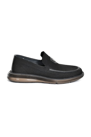 Tuna Triko Örme Lacivert Loafer Erkek Ayakkabı Eva/tpu Taban - 3011 Siyah