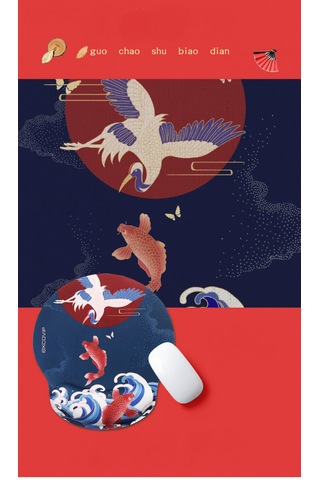 Bilek Desteği Bilek Desteği Hafızalı Köpük Mouse Pad Bilek Desteği Masa Oyun Oyunu Kaymaz Yeni Mouse Pad Erkekler Ve Kadınlar İçin, Lucky Money-kırmızı