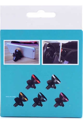 Kilifone - Telefon Tutucu New Magnetic Air Vent Mount Araç Telefon Tutucu - Gold - T4526 Gold