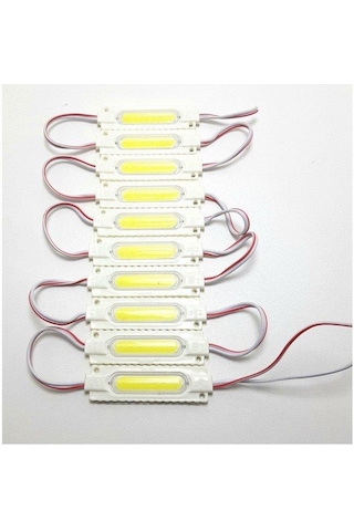 Ledwell Cob Ledli Mercekli Modül Led Beyaz - 10Adet