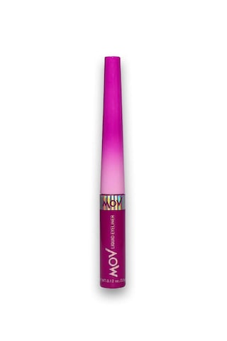Mov Likit Eyeliner Mor 3,5 G Yoğun Pigmentli, Suya & Tere Dayanıklı Mor