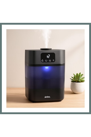 Ventra Ultrasonik Hava Nemlendirici 5.5l Sessiz 3 Kademe 7 Renk Gece Lambası Ventra