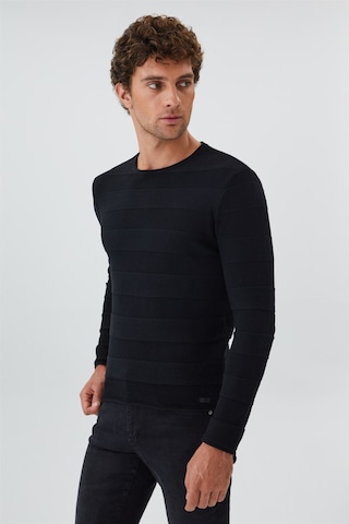 Lee Cooper Holden Erkek O Yaka Kazak Siyah-15458 Siyah